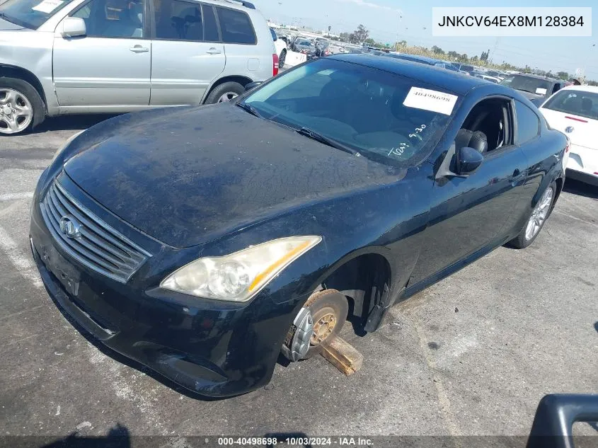 2008 Infiniti G37 Journey VIN: JNKCV64EX8M128384 Lot: 40498698