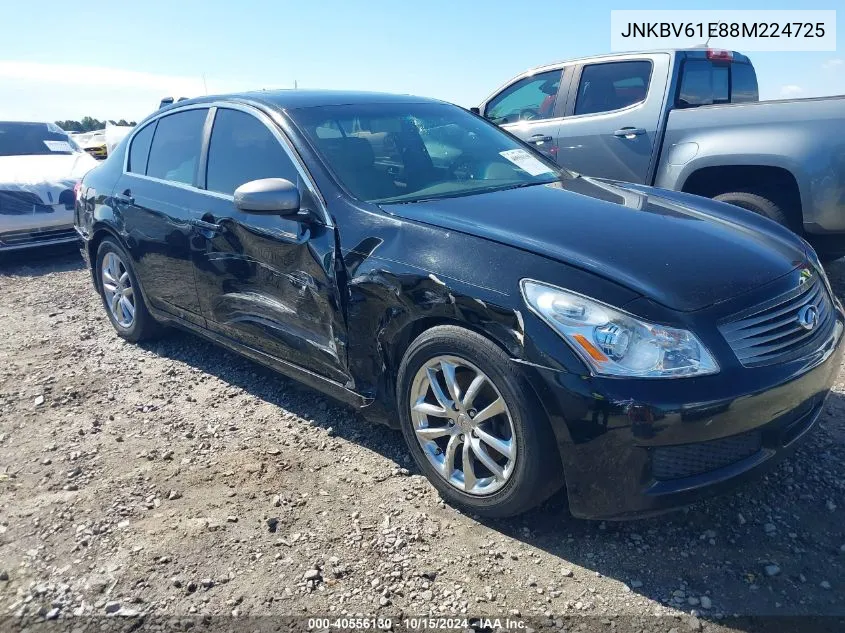 2008 Infiniti G35 Journey VIN: JNKBV61E88M224725 Lot: 40556130