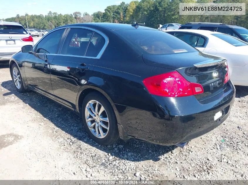 2008 Infiniti G35 Journey VIN: JNKBV61E88M224725 Lot: 40556130