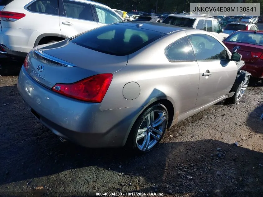 JNKCV64E08M130841 2008 Infiniti G37 Journey/Sport