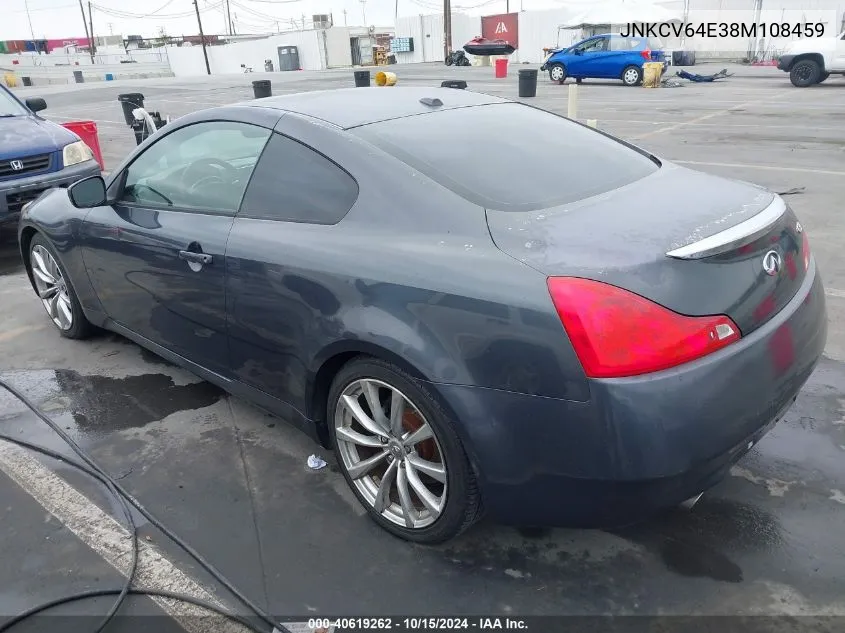 JNKCV64E38M108459 2008 Infiniti G37 Journey