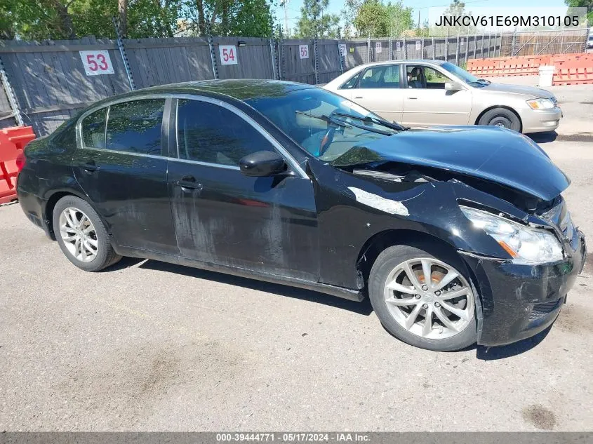 2009 Infiniti G37 Journey VIN: JNKCV61E69M310105 Lot: 39444771