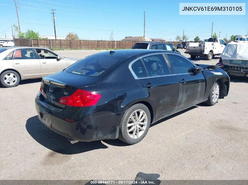 2009 Infiniti G37 Journey VIN: JNKCV61E69M310105 Lot: 39444771