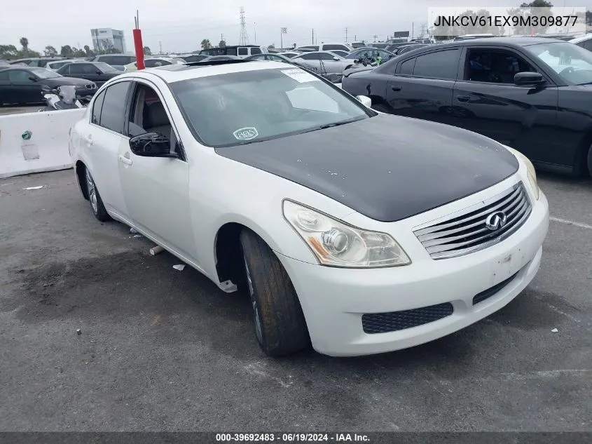 2009 Infiniti G37 Journey VIN: JNKCV61EX9M309877 Lot: 39692483