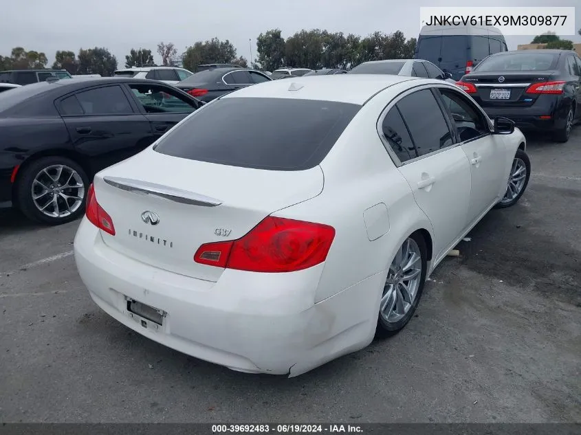 2009 Infiniti G37 Journey VIN: JNKCV61EX9M309877 Lot: 39692483