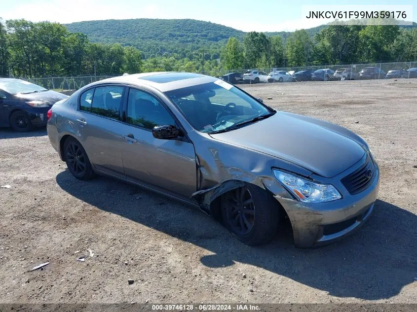 2009 Infiniti G37X VIN: JNKCV61F99M359176 Lot: 39746128