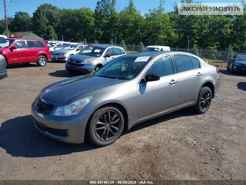 2009 Infiniti G37X VIN: JNKCV61F99M359176 Lot: 39746128