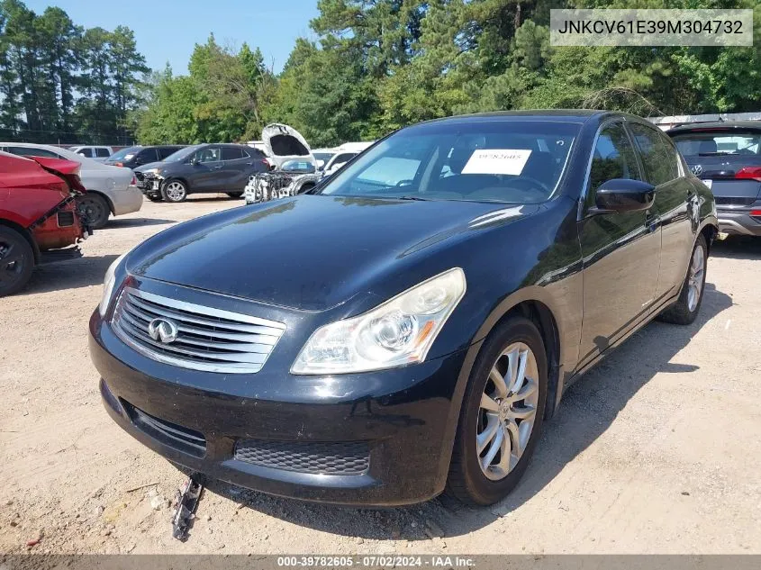 2009 Infiniti G37 Journey VIN: JNKCV61E39M304732 Lot: 39782605