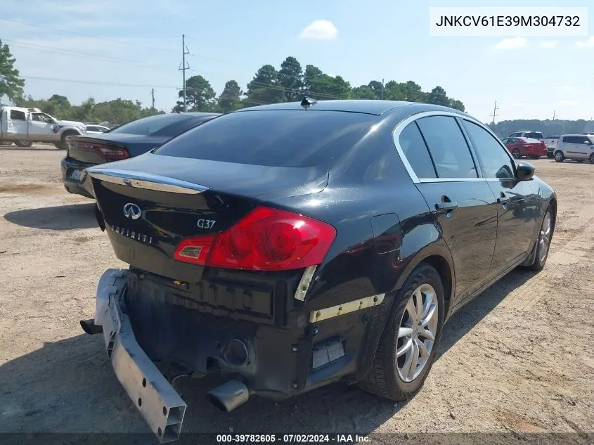 2009 Infiniti G37 Journey VIN: JNKCV61E39M304732 Lot: 39782605