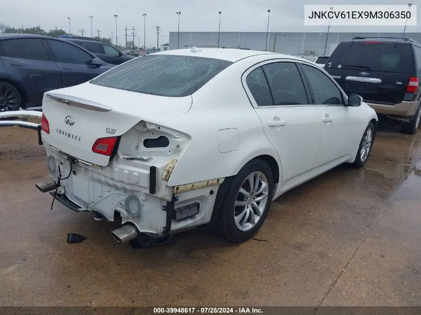 2009 Infiniti G37 Journey VIN: JNKCV61EX9M306350 Lot: 39948617