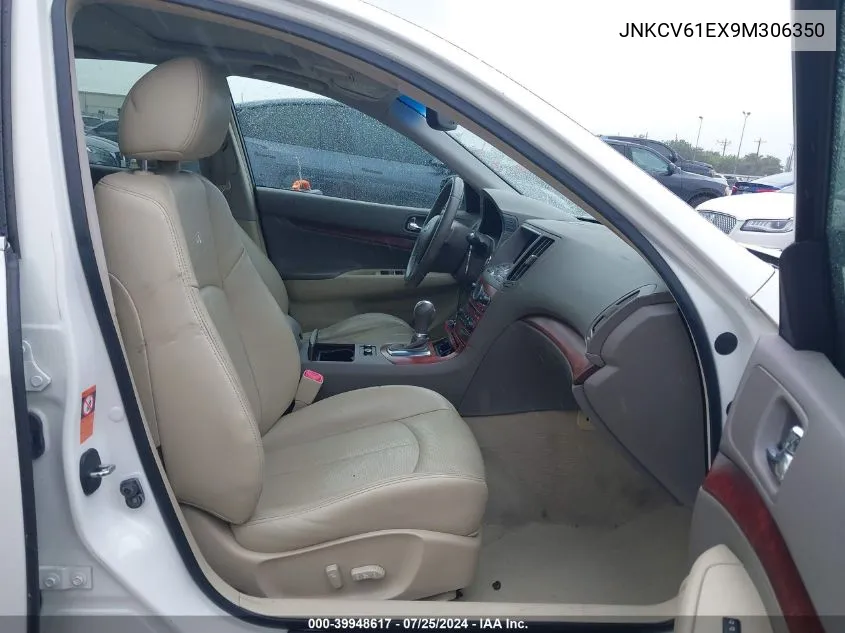 JNKCV61EX9M306350 2009 Infiniti G37 Journey