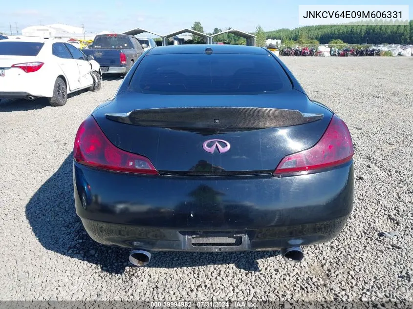 2009 Infiniti G37 Journey VIN: JNKCV64E09M606331 Lot: 39994982