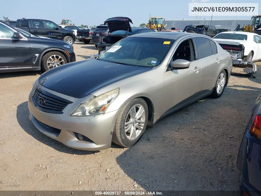 JNKCV61E09M305577 2009 Infiniti G37 Journey