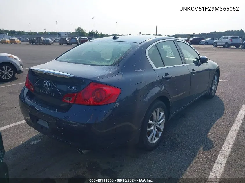 JNKCV61F29M365062 2009 Infiniti G37X