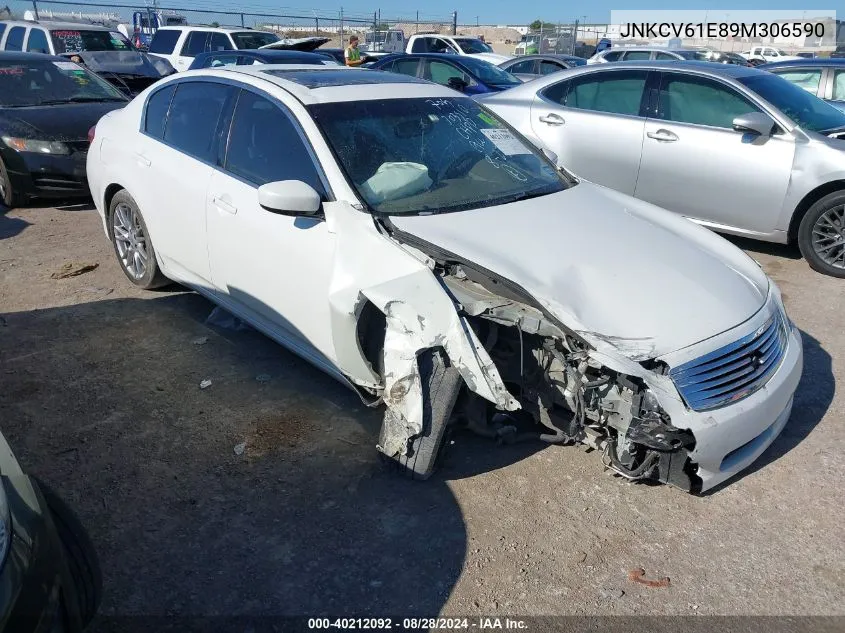 2009 Infiniti G37 Journey VIN: JNKCV61E89M306590 Lot: 40212092