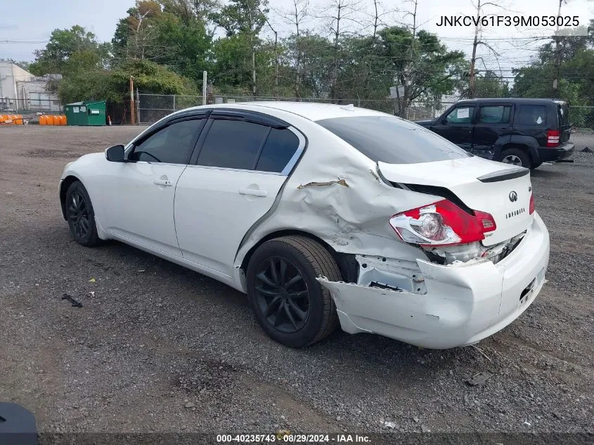 JNKCV61F39M053025 2009 Infiniti G37X