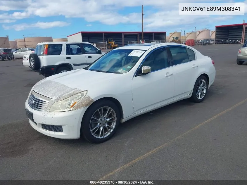 JNKCV61E89M308341 2009 Infiniti G37 Journey