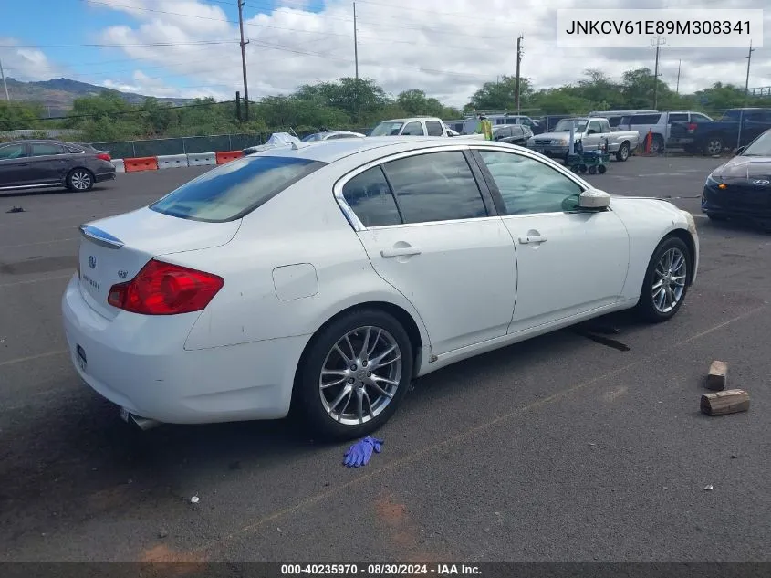 2009 Infiniti G37 Journey VIN: JNKCV61E89M308341 Lot: 40235970