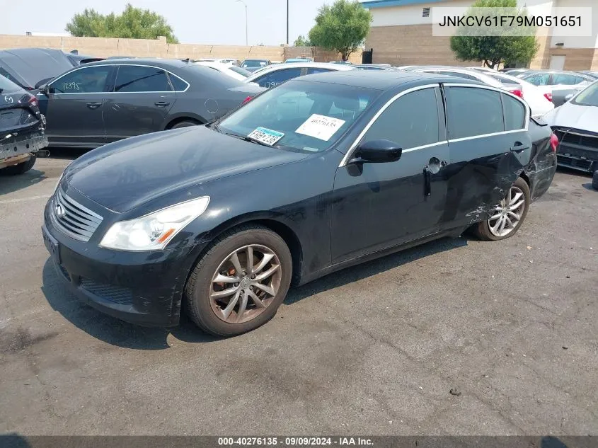 JNKCV61F79M051651 2009 Infiniti G37X