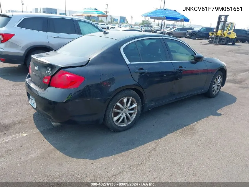 JNKCV61F79M051651 2009 Infiniti G37X