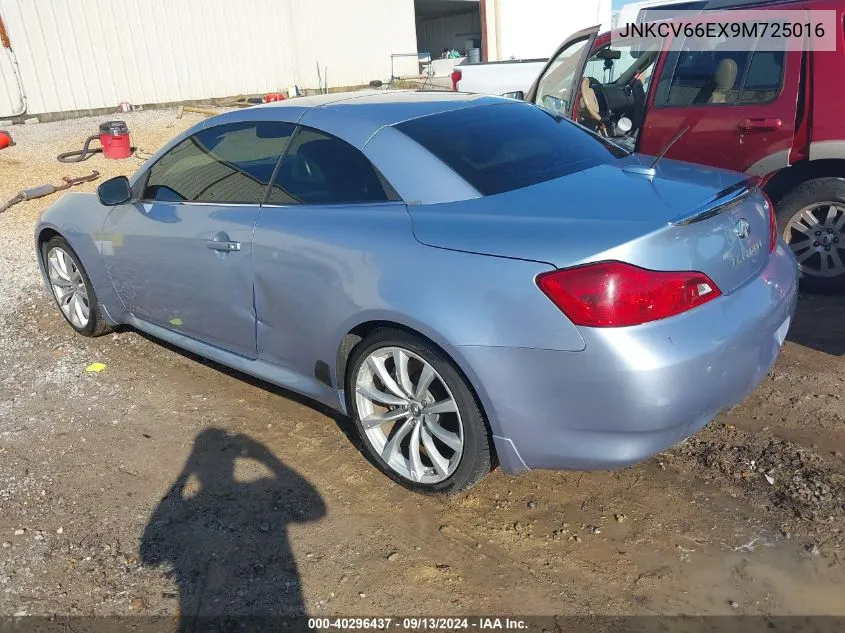 JNKCV66EX9M725016 2009 Infiniti G37 Sport