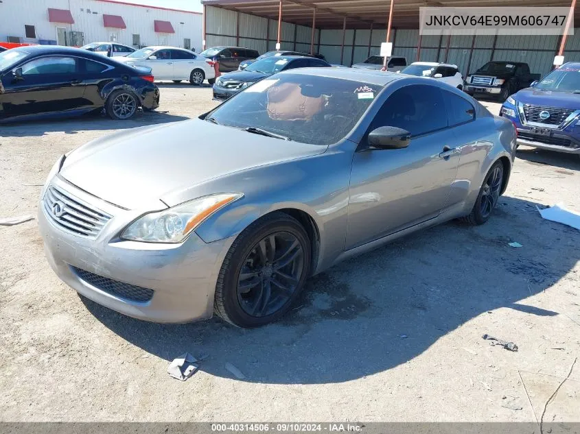 JNKCV64E99M606747 2009 Infiniti G37 Journey/Sport