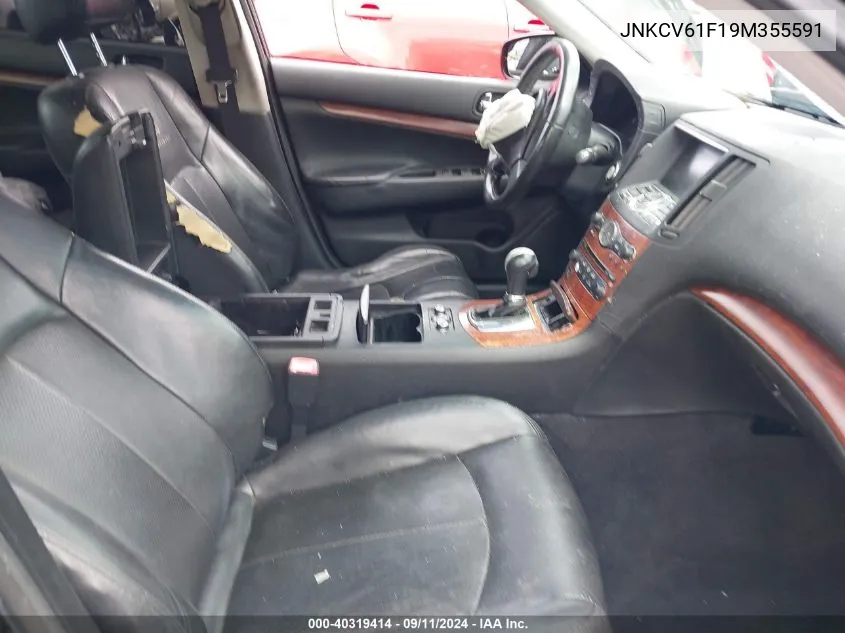 JNKCV61F19M355591 2009 Infiniti G37X