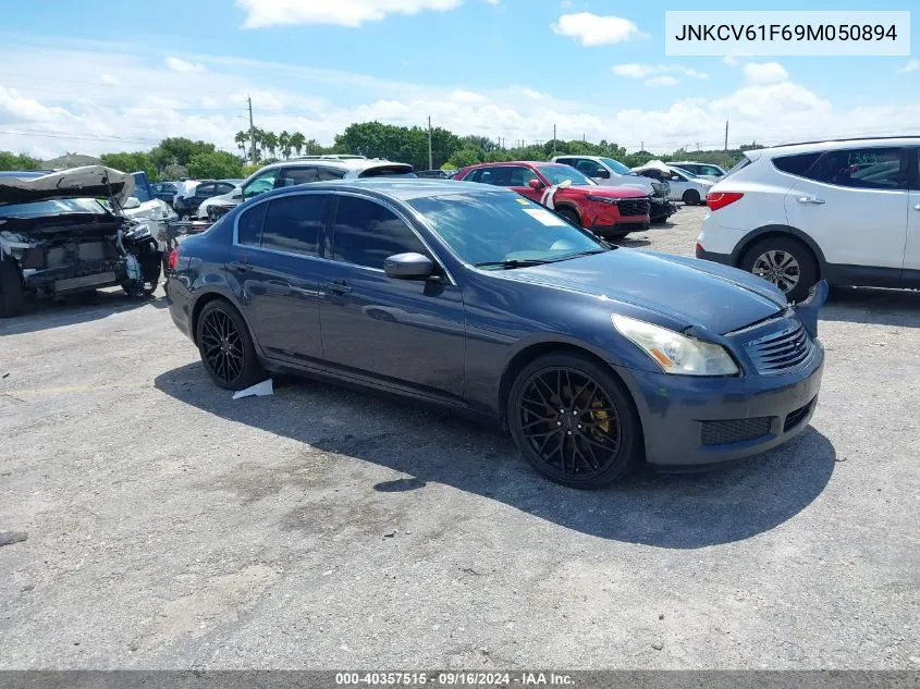 2009 Infiniti G37X VIN: JNKCV61F69M050894 Lot: 40357515