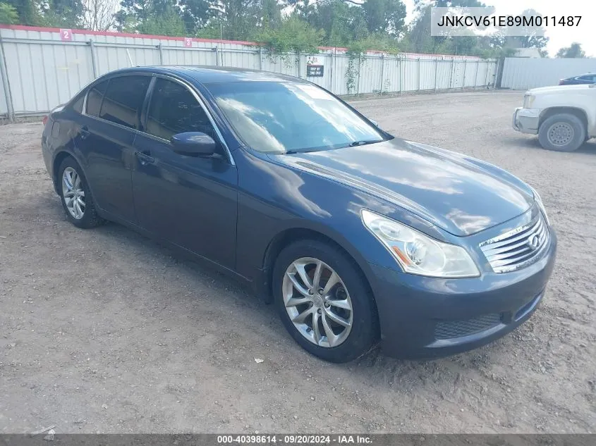 JNKCV61E89M011487 2009 Infiniti G37 Journey