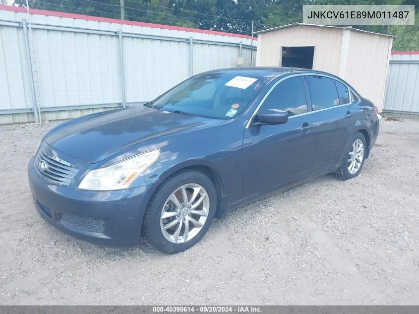 JNKCV61E89M011487 2009 Infiniti G37 Journey