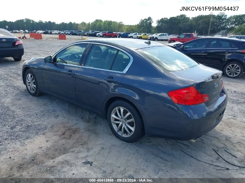 JNKCV61F99M054437 2009 Infiniti G37X