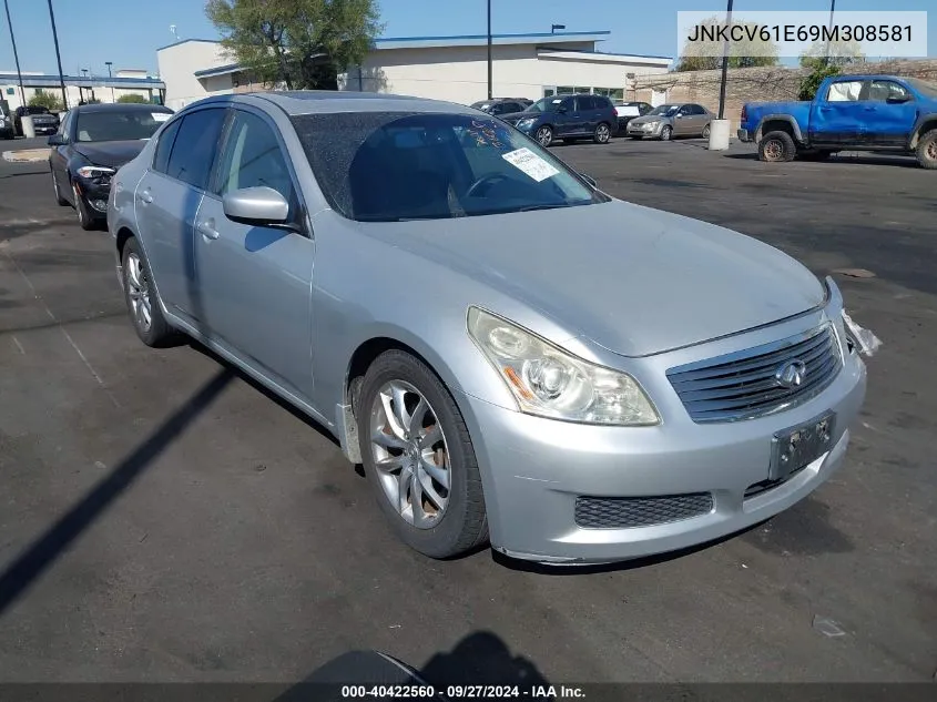 2009 Infiniti G37 Journey VIN: JNKCV61E69M308581 Lot: 40422560