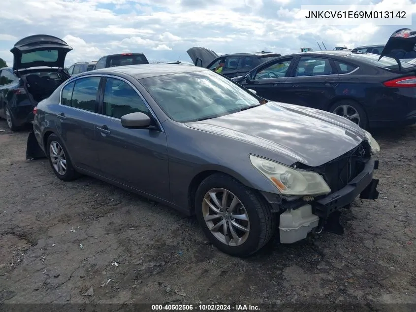 2009 Infiniti G37 VIN: JNKCV61E69M013142 Lot: 40502506