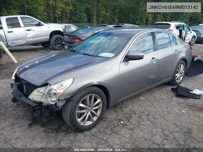 2009 Infiniti G37 VIN: JNKCV61E69M013142 Lot: 40502506