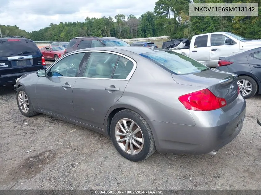 2009 Infiniti G37 VIN: JNKCV61E69M013142 Lot: 40502506