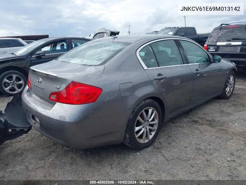 2009 Infiniti G37 VIN: JNKCV61E69M013142 Lot: 40502506