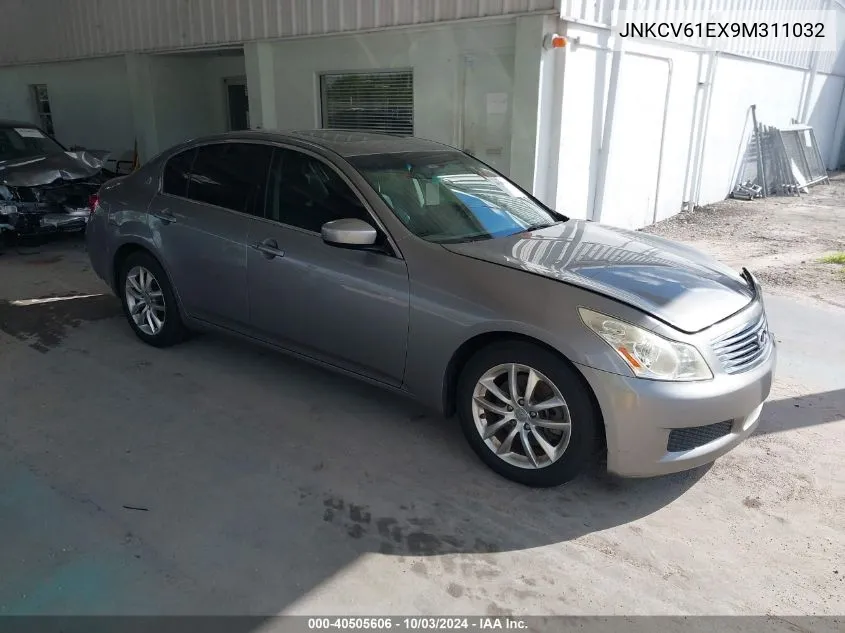 2009 Infiniti G37 Journey VIN: JNKCV61EX9M311032 Lot: 40505606