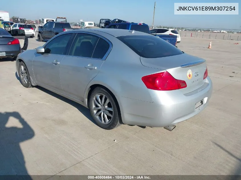 2009 Infiniti G37 Journey VIN: JNKCV61E89M307254 Lot: 40508464