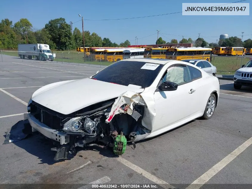 2009 Infiniti G37 Journey VIN: JNKCV64E39M601947 Lot: 40532042