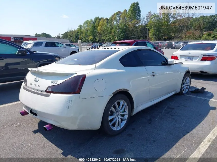 2009 Infiniti G37 Journey VIN: JNKCV64E39M601947 Lot: 40532042