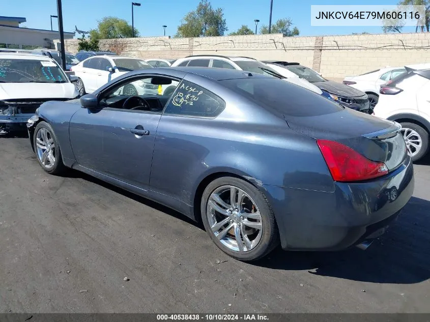 2009 Infiniti G37 Journey VIN: JNKCV64E79M606116 Lot: 40538438