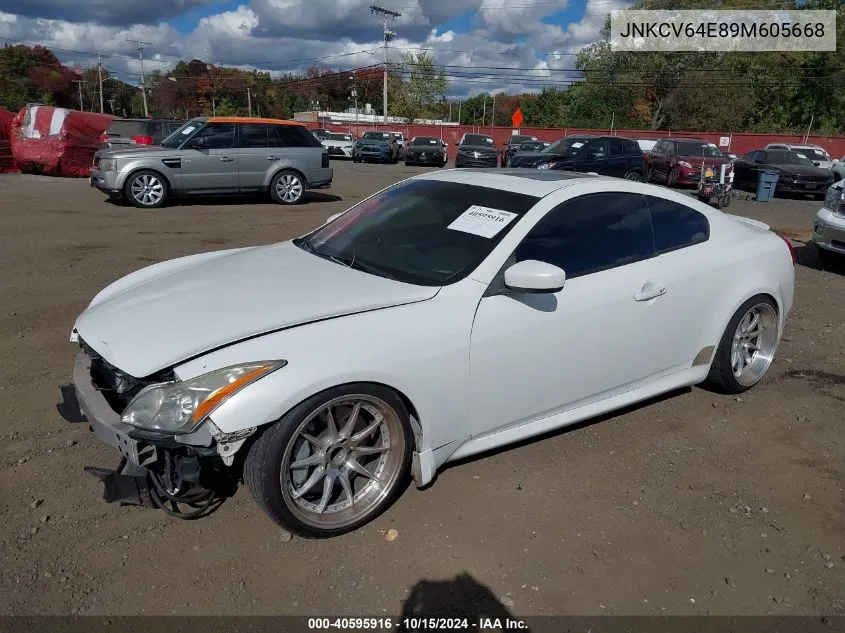 2009 Infiniti G37 Journey VIN: JNKCV64E89M605668 Lot: 40595916