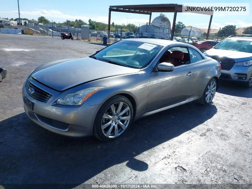 2009 Infiniti G37 VIN: JNKCV66E99M720275 Lot: 40625000