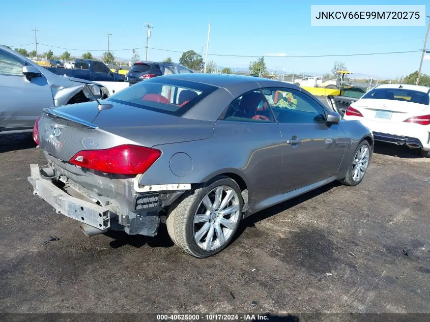 2009 Infiniti G37 VIN: JNKCV66E99M720275 Lot: 40625000