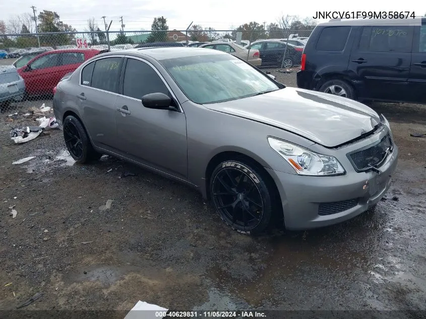 JNKCV61F99M358674 2009 Infiniti G37X