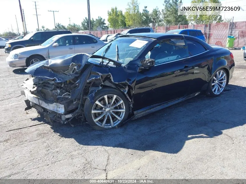 2009 Infiniti G37 VIN: JNKCV66E59M723609 Lot: 40640631