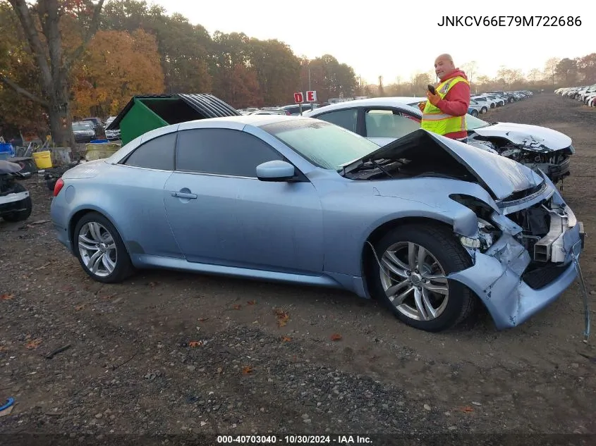 2009 Infiniti G37 VIN: JNKCV66E79M722686 Lot: 40703040