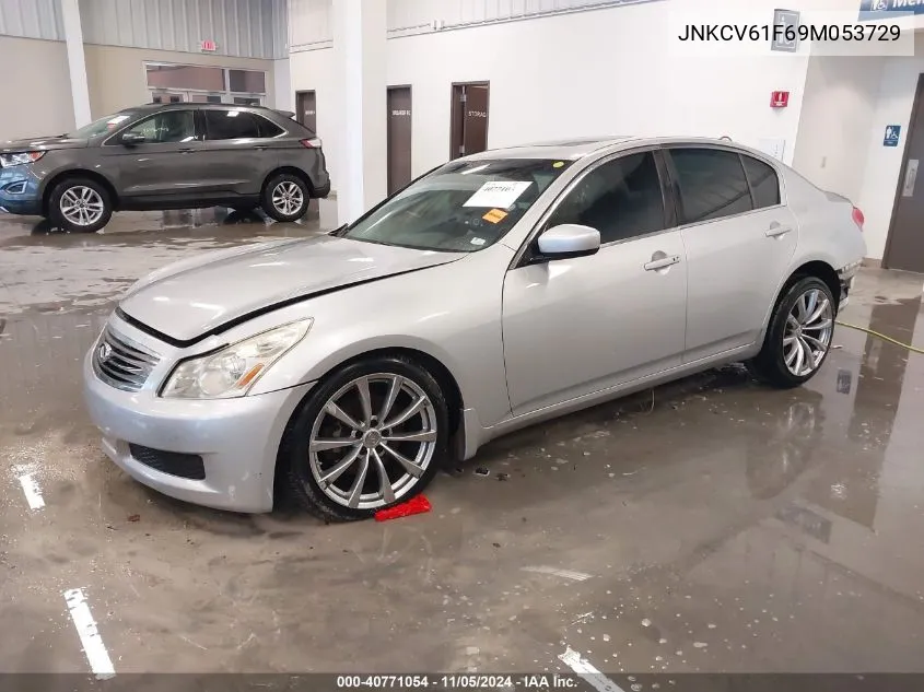 2009 Infiniti G37X VIN: JNKCV61F69M053729 Lot: 40771054