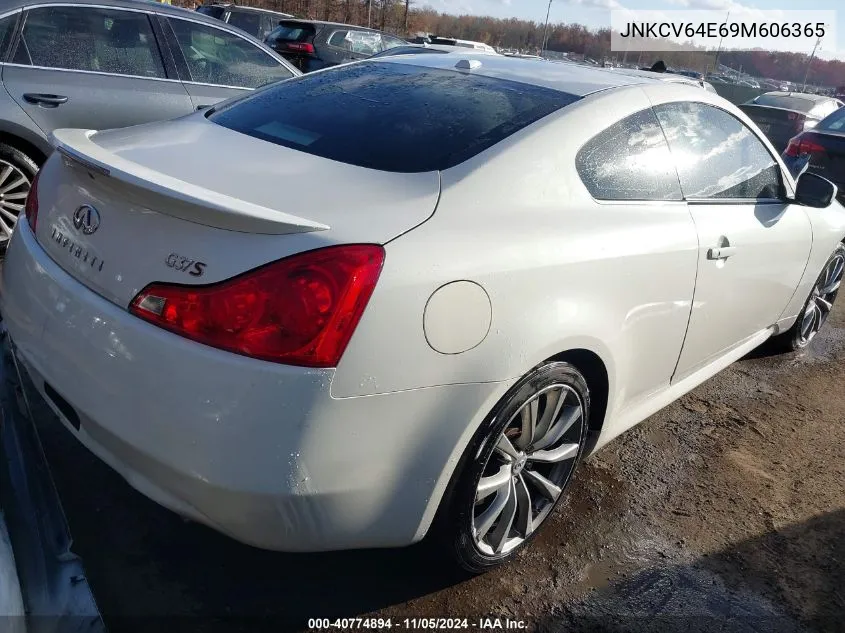 2009 Infiniti G37 Journey VIN: JNKCV64E69M606365 Lot: 40774894