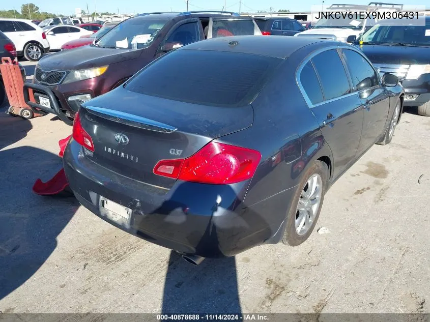 2009 Infiniti G37 Journey VIN: JNKCV61EX9M306431 Lot: 40878688